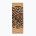 Yogamatte Myga Mandala XL 6 mm brown