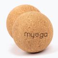 Massageball Myga Duoball brown 2