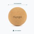 Massageball Myga brown 4