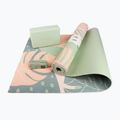 Yoga-Set Myga Palm Yoga Set mat + block + green strap 3