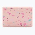 Yoga-Block Myga Terazzo do jogi pink