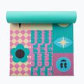 Yoga-Set Myga Spirit Yoga Set mat + block + turquoise strap 17