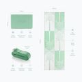 Yoga-Set Myga Sage Palm Yoga Set mat + block + green strap 13