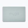 Myga Yoga-Block aus Schaumstoff, hellblau