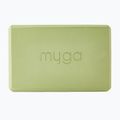 Yoga-Block Myga Foam Block green