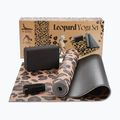 Yoga-Set Myga Leopard Yoga Set brown