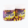 Dynamite Baits Fluoro Pop Up 2 Tone Plum & Pineapple Gelb/Lila schwimmende Karpfen-Boilies ADY040600