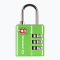 Lifeventure TSA Combi Lock Vorhängeschloss grün