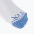 Damen Tennissocken Karakal X2+ Trainer weiß und blau KC536 3