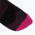 Damen Tennissocken Karakal X2+ Trainer schwarz/rosa KC538 4