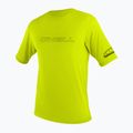 Schwimm T-Shirt Herren O'Neill Basic Skins Sun Shirt lime