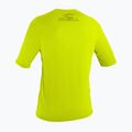 Schwimm T-Shirt Herren O'Neill Basic Skins Sun Shirt lime 2