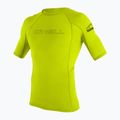 Schwimm T-Shirt Herren O'Neill Basic Skins Rash Guard lime