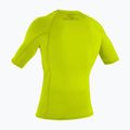 Schwimm T-Shirt Herren O'Neill Basic Skins Rash Guard lime 2