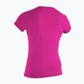 Schwimm T-Shirt Damen O'Neill Basic Skins Sun Shirt fox pink 2