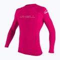 Schwimm Longsleeve  Kinder O'Neill Basic Skins LS Rash Guard watermelon