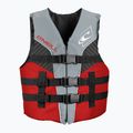 Sicherheitsweste Kinder O'Neill Superlite 50N ISO Vest smoke/graphite/red white