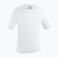 Schwimm T-Shirt Herren O'Neill Basic Skins Sun Shirt white 2