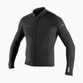 Neoprenjacke für Herren O'Neill Reactor-2 1,5 mm Frontreißverschluss schwarz/schwarz