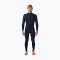 Herren Schwimm-Neoprenanzug O'Neill Hyperfreak 5/4+ mm Chest Zip Full black/black