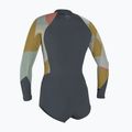 Women's O'Neill Bahia 2/1 Front Zip L/S Short Frühling tradewinds / Jasmin Neopren Schaum 2