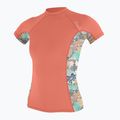 Damen-Badeshirt O'Neill Side Print Rash Guard orange 5405S