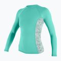 Schwimm Longsleeve  Damen O'Neill Side Print Rash Guard hx7 opal/mirage tropical