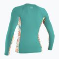 Damen Schwimmen Longsleeve O'Neill Side Print Rash Guard Kanton/Dalia 2