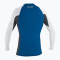 Men's O'Neill Premium Skins Rash Guard Tiefsee/ Graphit/ Weiß Schwimmen Longsleeve 2