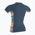 Damen-Badeshirt O'Neill Side Print Rash Guard copen blue/painted tropics 2