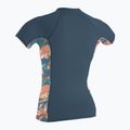 Damen-Badeshirt O'Neill Side Print Rash Guard schwarz/mikah floral 2