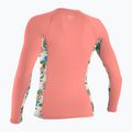 Damen Schwimmen Langarm O'Neill Side Print Rash Guard Wüste Blume / Kara floral 2
