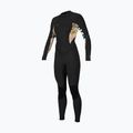 O'Neill Bahia 3/2 Back Zip Full schwarz/mikah floral/schwarz Damen Neoprenanzug