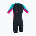 O'Neill Toddler Reactor-2 2 mm Back Zip schiefer/beere/hella aqua Kinder Schwimmen Schaum 2