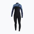 Damen Schwimm-Neoprenanzug O'Neill Epic 5/4 mm Chest Zip Full black/stormy palm/faded denim