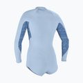 Damen Schwimm-Neoprenanzug O'Neill Bahia 2/1 mm Front Zip Short Spring chambray blue/surf abstract 2