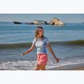 Damen-Badeoberteil O'Neill Hyperfreak Skins Rash Guard chambray blue/surf abstract 4