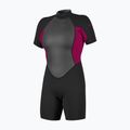 Damen Schwimm-Neoprenanzug O'Neill Reactor-2 2mm Back Zip SS Spring IS7 black/punk pink
