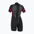 Damen Schwimm-Neoprenanzug O'Neill Reactor-2 2mm Back Zip SS Spring IS7 black/punk pink 2