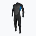 Kinder Schwimm-Neoprenanzug O'Neill Youth Reactor-2 3/2 Back Zip Full black/ocean
