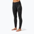 Damen-Thermohose Surfanic Cozy Limited Edition Long John schwarz zebra