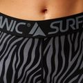 Damen-Thermohose Surfanic Cozy Limited Edition Long John schwarz zebra 3