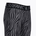 Damen-Thermohose Surfanic Cozy Limited Edition Long John schwarz zebra 7