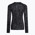 Women's Surfanic Cozy Limited Edition Crew Neck Thermo-Longsleeve schwarz zebra 5