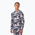 Herren Thermoaktivshirt Surfanic Bodyfit Limited Edition Crew Neck white out print
