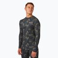 Herren-Thermoaktivshirt Surfanic Bodyfit Limited Edition Crew Neck forest geo camo