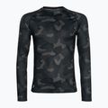 Herren Surfanic Bodyfit Limited Edition Crew Neck forest geo camo thermal longsleeve 4