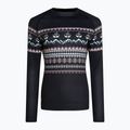 Women's Surfanic Cozy Limited Edition Crew Neck Thermo-Longsleeve schwarz fairisle 4