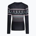 Women's Surfanic Cozy Limited Edition Crew Neck Thermo-Longsleeve schwarz fairisle 5