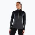 Damen-Thermoaktivshirt Surfanic Cozy CarbonDri Limited Edition Zip Neck schwarz